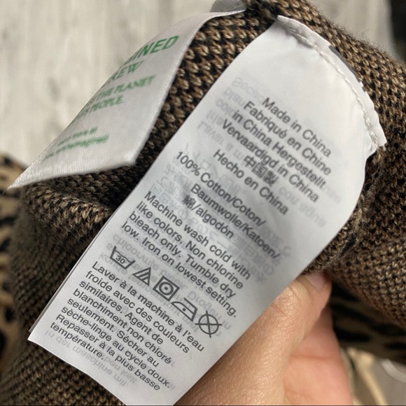 J. Crew Leopard Sweater Blazer Size XS NWT Cotton - Picture 11 of 11